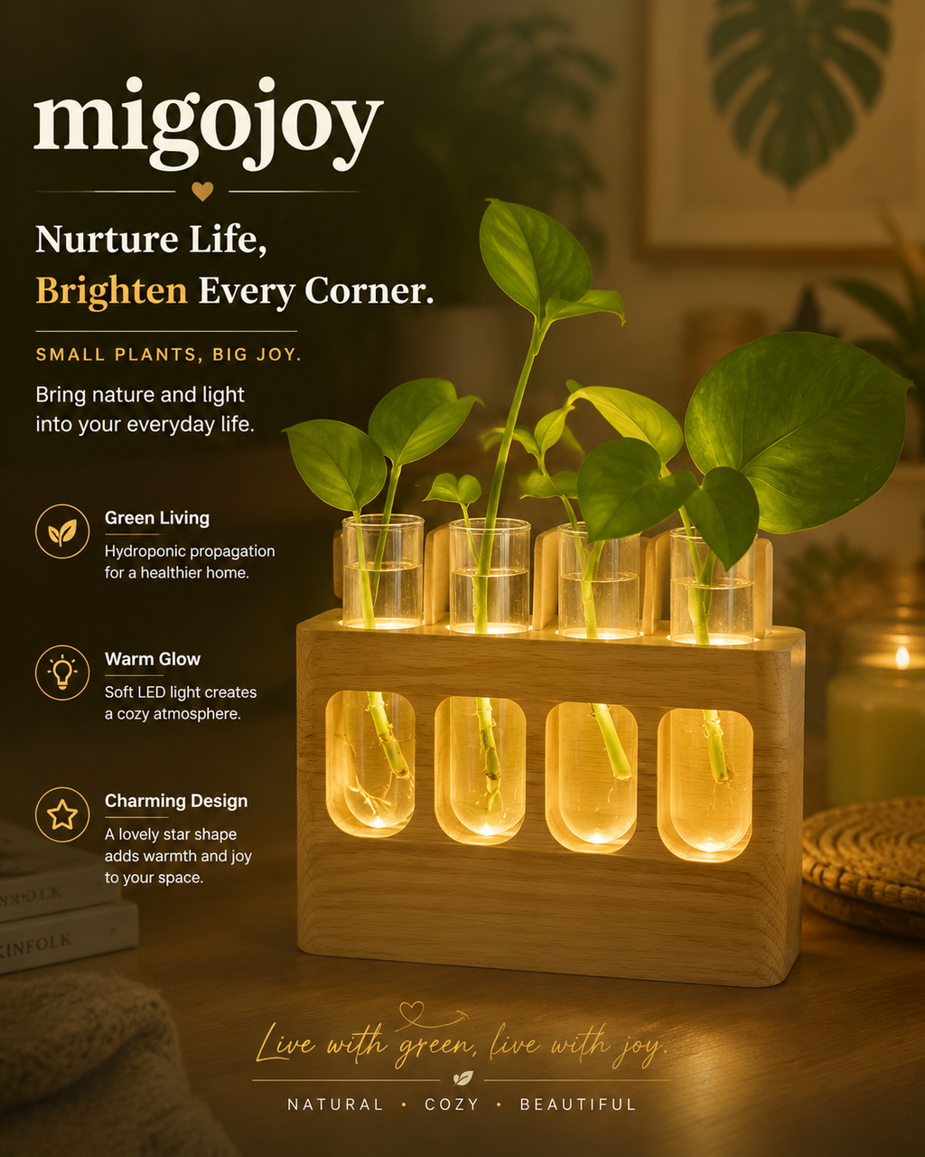 GREEN LIGHT-TUBE